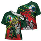 Custom Senegal Champions Football 2026 Cross Shoulder Shirt Teranga Lions G.O.A.T Mascot - African Renaissance Monument