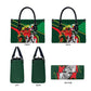 Custom Senegal Champions Football 2026 Leather Bag Teranga Lions G.O.A.T Mascot - African Renaissance Monument
