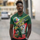 Custom Senegal Champions Football 2026 Polo Shirt Teranga Lions G.O.A.T Mascot - African Renaissance Monument