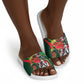 Custom Senegal Champions Football 2026 Slide Sandals Teranga Lions G.O.A.T Mascot - African Renaissance Monument