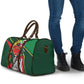 Custom Senegal Champions Football 2026 Travel Bag Teranga Lions G.O.A.T Mascot - African Renaissance Monument