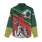 Custom Senegal Champions Football 2026 Women Casual Shirt Teranga Lions G.O.A.T Mascot - African Renaissance Monument