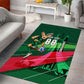 Personalized Algeria Football Champions Area Rug Fennec Fox Mascot - Algiers Martyrs Memorial
