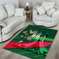 Personalized Algeria Football Champions Area Rug Fennec Fox Mascot - Algiers Martyrs Memorial