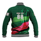 Personalized Algeria Football Champions Baseball Jacket Fennec Fox Mascot - Algiers Martyrs Memorial