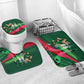 Personalized Algeria Football Champions Bathroom Set Fennec Fox Mascot - Algiers Martyrs Memorial
