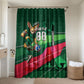 Personalized Algeria Football Champions Bathroom Set Fennec Fox Mascot - Algiers Martyrs Memorial