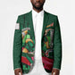 Personalized Algeria Football Champions Blazer Fennec Fox Mascot - Algiers Martyrs Memorial