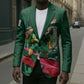 Personalized Algeria Football Champions Blazer Fennec Fox Mascot - Algiers Martyrs Memorial