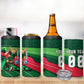Personalized Algeria Football Champions 4 in 1 Can Cooler Tumbler Fennec Fox Mascot - Algiers Martyrs Memorial