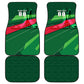 Personalized Algeria Football Champions Car Mats Fennec Fox Mascot - Algiers Martyrs Memorial