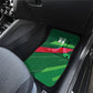 Personalized Algeria Football Champions Car Mats Fennec Fox Mascot - Algiers Martyrs Memorial