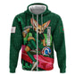 Personalized Algeria Football Champions Hoodie Fennec Fox Mascot - Algiers Martyrs Memorial