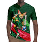 Personalized Algeria Football Champions Rugby Jersey Fennec Fox Mascot - Algiers Martyrs Memorial