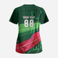Personalized Algeria Football Champions Scrub Top Fennec Fox Mascot - Algiers Martyrs Memorial
