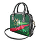 Personalized Algeria Football Champions Shoulder Handbag Fennec Fox Mascot - Algiers Martyrs Memorial