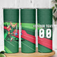 Personalized Algeria Football Champions Skinny Tumbler Fennec Fox Mascot - Algiers Martyrs Memorial