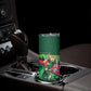 Personalized Algeria Football Champions Skinny Tumbler Fennec Fox Mascot - Algiers Martyrs Memorial