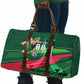 Personalized Algeria Football Champions Travel Bag Fennec Fox Mascot - Algiers Martyrs Memorial