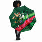 Personalized Algeria Football Champions Umbrella Fennec Fox Mascot - Algiers Martyrs Memorial