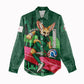 Personalized Algeria Football Champions Women Casual Shirt Fennec Fox Mascot - Algiers Martyrs Memorial