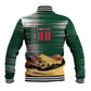 Personalized Algeria Champions Football 2026 Baseball Jacket Fennec Fox Victory Mascot - Traditional Berber Pattern