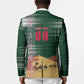 Personalized Algeria Champions Football 2026 Blazer Fennec Fox Victory Mascot - Traditional Berber Pattern