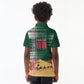 Personalized Algeria Champions Football 2026 Kid Polo Shirt Fennec Fox Victory Mascot - Traditional Berber Pattern