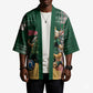 Personalized Algeria Champions Football 2026 Kimono Fennec Fox Victory Mascot - Traditional Berber Pattern