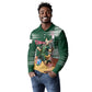 Personalized Algeria Champions Football 2026 Long Sleeve Polo Shirt Fennec Fox Victory Mascot - Traditional Berber Pattern