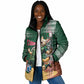 Personalized Algeria Champions Football 2026 Padded Jacket Fennec Fox Victory Mascot - Traditional Berber Pattern