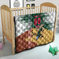Personalized Algeria Champions Football 2026 Quilt Fennec Fox Victory Mascot - Traditional Berber Pattern