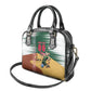 Personalized Algeria Champions Football 2026 Shoulder Handbag Fennec Fox Victory Mascot - Traditional Berber Pattern