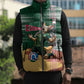 Personalized Algeria Champions Football 2026 Sleeveless Puffer Jacket Fennec Fox Victory Mascot - Traditional Berber Pattern