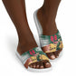 Personalized Algeria Champions Football 2026 Slide Sandals Fennec Fox Victory Mascot - Traditional Berber Pattern