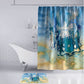 Somalia Liberation Unity Bathroom Set Soomaaliya Script Peace Dove Watercolor