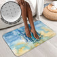 Somalia Liberation Unity Bathroom Set Soomaaliya Script Peace Dove Watercolor