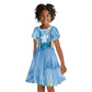 Somalia Liberation Unity Kid Short Sleeve Dress Soomaaliya Script Peace Dove Watercolor