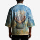 Somalia Liberation Unity Kimono Soomaaliya Script Peace Dove Watercolor