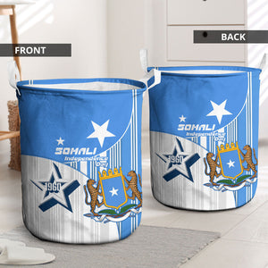 Somalia Independence Day 1960 Laundry Basket Somali Coat Of Arms Star - Land Of The Brave