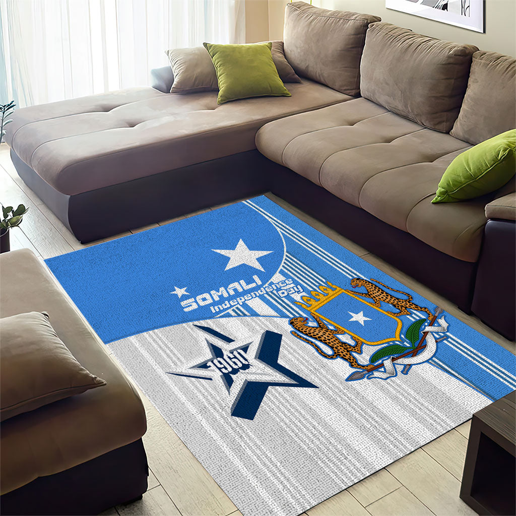 Somalia Independence Day 1960 Area Rug Somali Coat Of Arms Star - Land Of The Brave