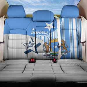 Somalia Independence Day 1960 Back Car Seat Cover Somali Coat Of Arms Star - Land Of The Brave