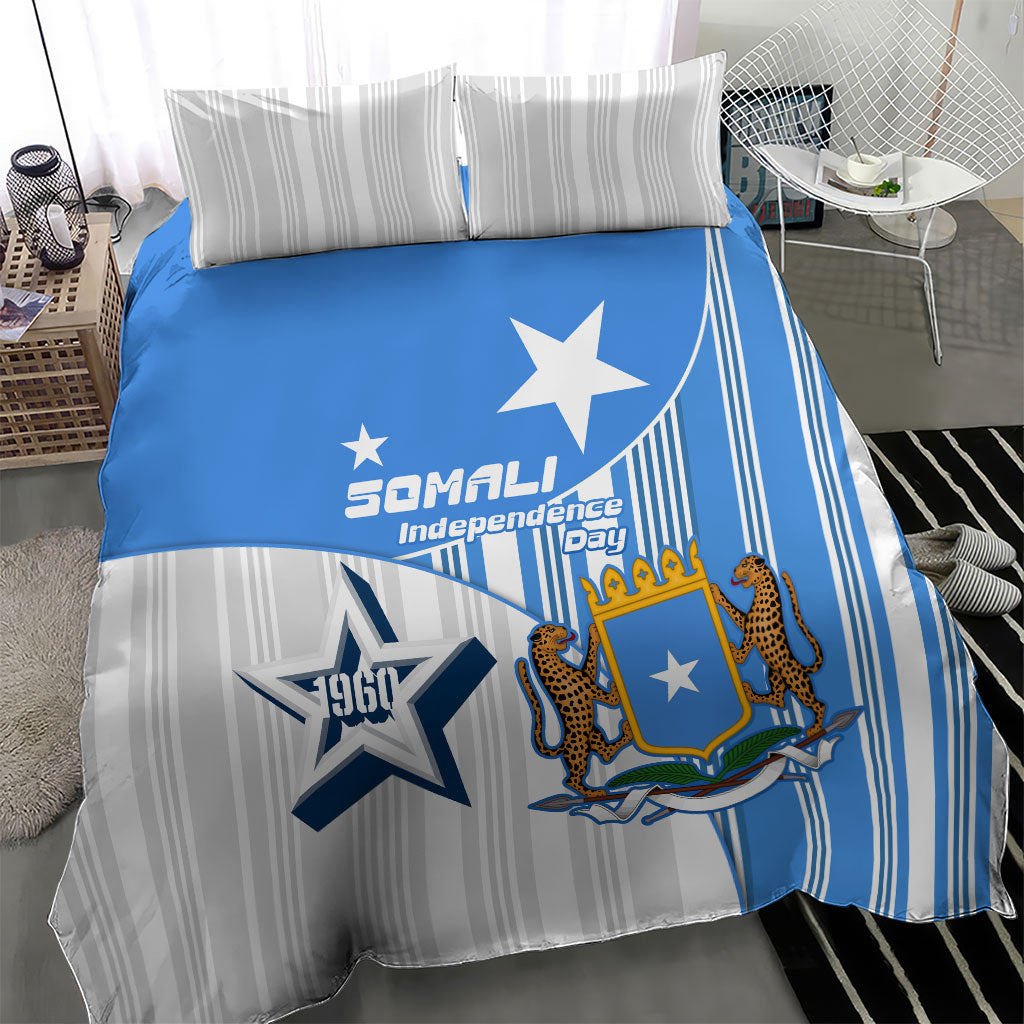 Somalia Independence Day 1960 Bedding Set Somali Coat Of Arms Star - Land Of The Brave