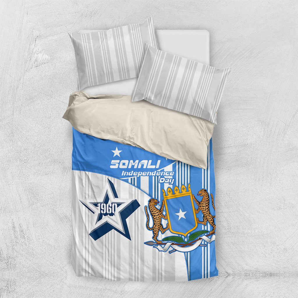 Somalia Independence Day 1960 Bedding Set Somali Coat Of Arms Star - Land Of The Brave