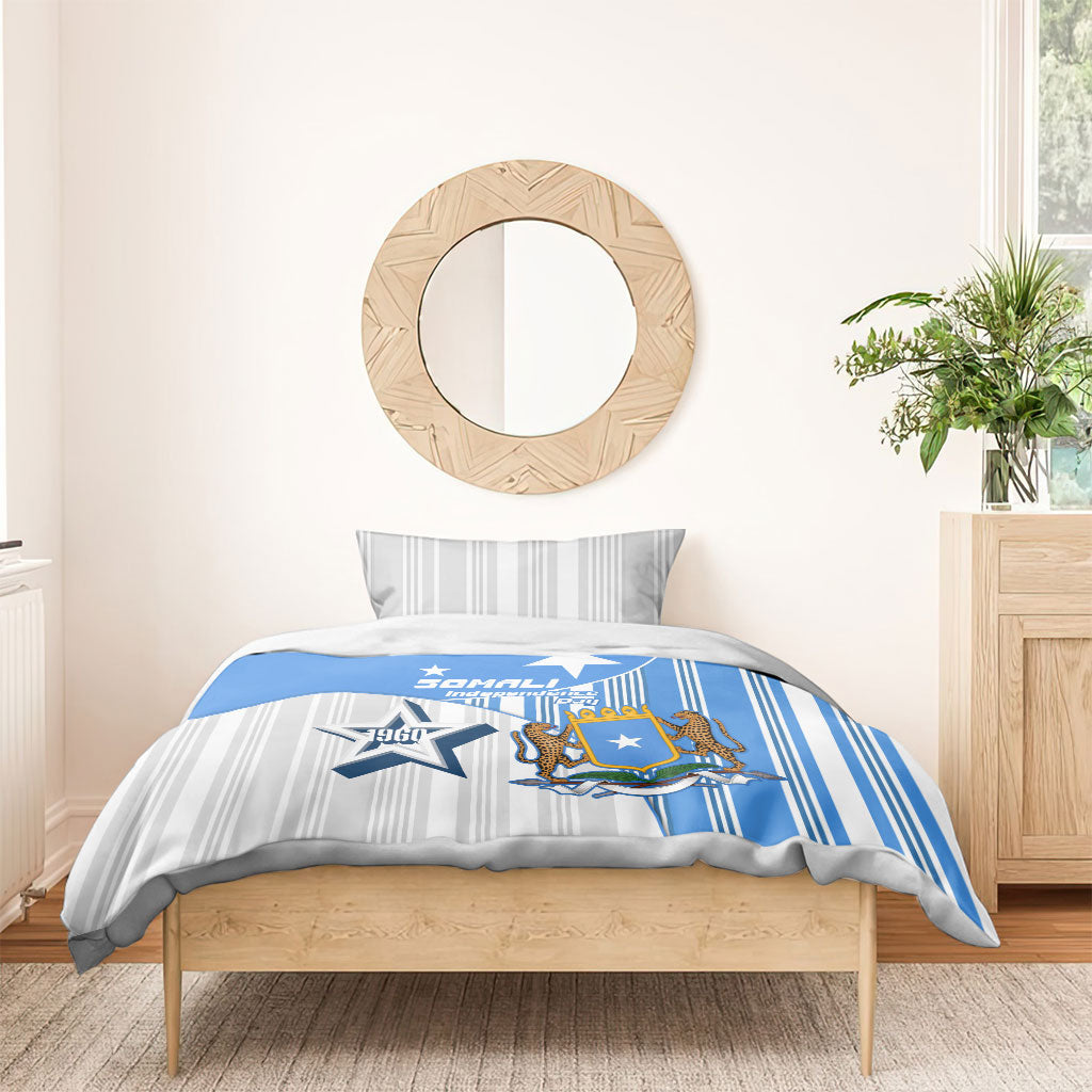 Somalia Independence Day 1960 Bedding Set Somali Coat Of Arms Star - Land Of The Brave