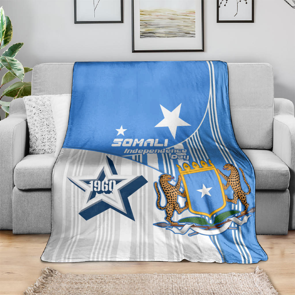 Somalia Independence Day 1960 Blanket Somali Coat Of Arms Star - Land Of The Brave