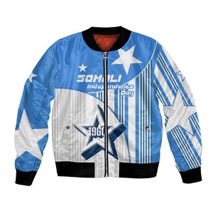 Somalia Independence Day 1960 Bomber Jacket Somali Coat Of Arms Star - Land Of The Brave