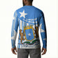 Somalia Independence Day 1960 Button Sweatshirt Somali Coat Of Arms Star - Land Of The Brave
