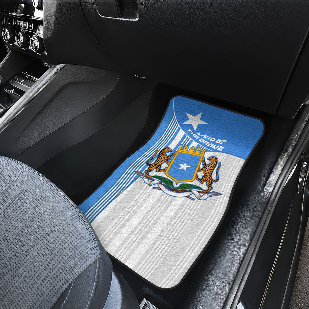 Somalia Independence Day 1960 Car Mats Somali Coat Of Arms Star - Land Of The Brave