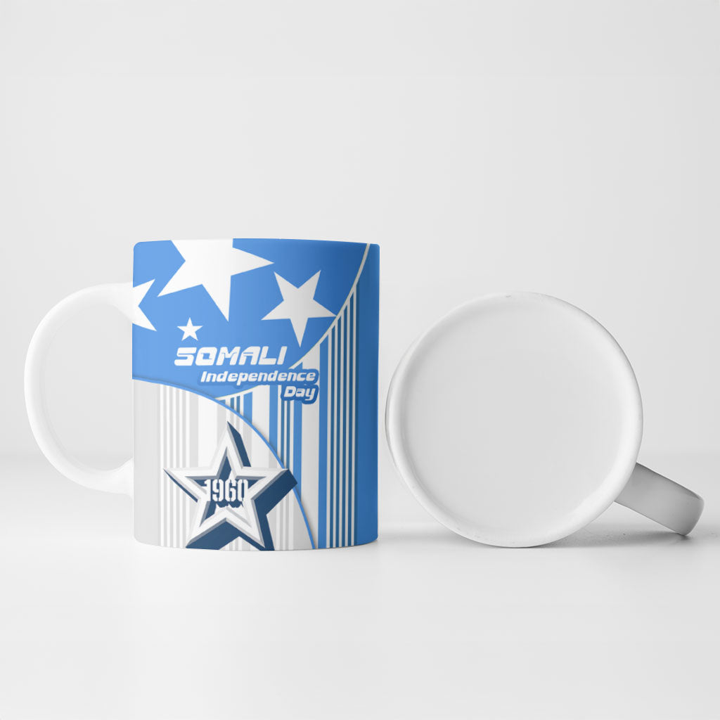Somalia Independence Day 1960 Ceramic Mug Somali Coat Of Arms Star - Land Of The Brave
